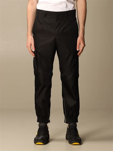 black gabardine pants prada|Prada: Black Gabardine Trousers .